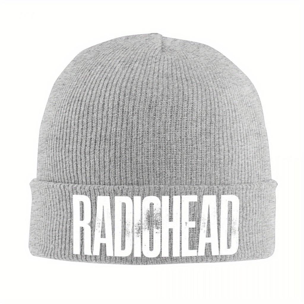 Radiohead Bandpng Hat Autumn Winter Skullies Beanies Street Caps Unisex Acrylic Knitted Hat