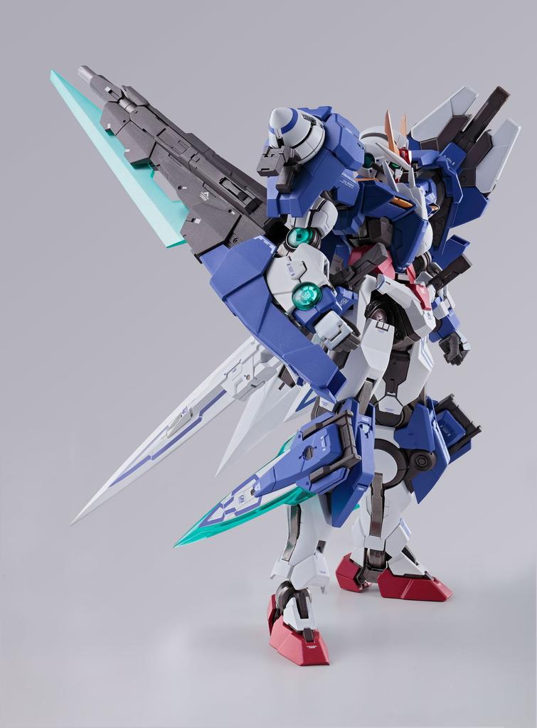 TAMASHII NATIONS METAL BUILD Mobile Suit Gundam 00 Gundam Seven Approximately 180mm ABS PVC Diecast Painted Movable Figure Sword/G & &