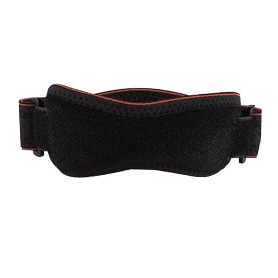 Patellar Tendon Support Strap with Silicone Pad, Cycling Running Fitness Sports Knee Brace, Adjustable Pain Relief Knee Stabilizer Strap for Men
