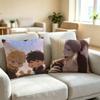 P-Passion Bl A-Anime Square Double-Sided printed Pillow Case Bedroom Bedside Pillow Sofa Cushion Cover