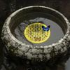 Floating Bee Island Bath-Honeycomb Bee Waterer Feeder Station ForGarden Decor, Outdoor Pollinator Saver Decorative Tray