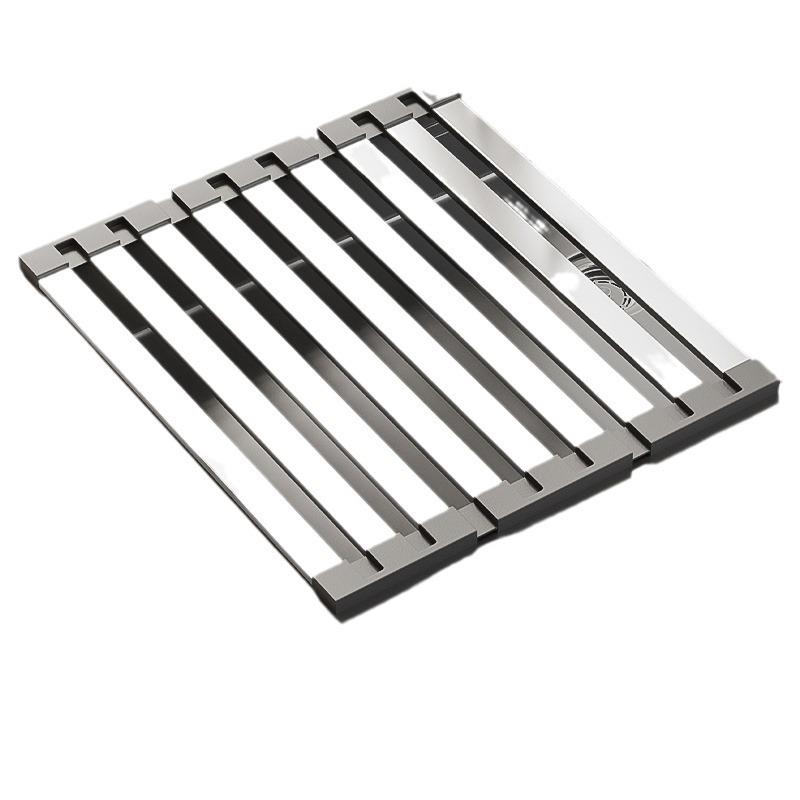 304 Stainless Steel Foldable Sink Drainer & Dish Drying Rack