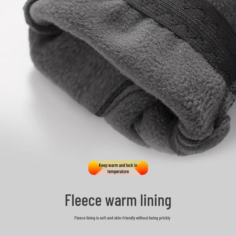 Xi Hong Unisex Winter Thickened Waterproof Fleece Gloves