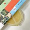 Cute Fruit Slice Bookmark Acrylic Creative Funny Apple Lemon Slices Book Marks Reading Gift Kawaii Stationery Book Marking Card