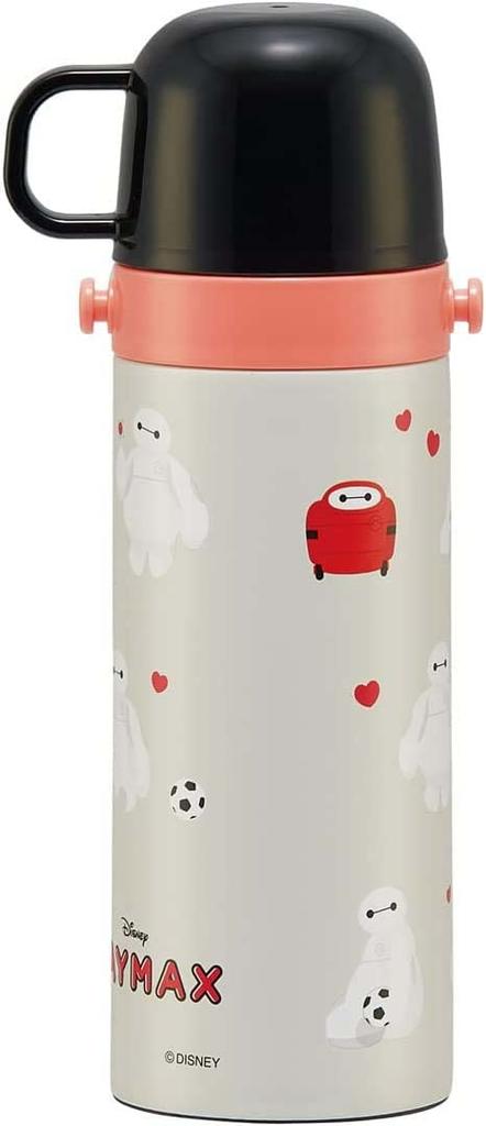 Skater Stainless Steel Water Bottle Direct Drinking 470ml Cup Drinking 430ml Baymax Lightweight Type Girls Boys Water Bottle Sports Bottle Cute Kids