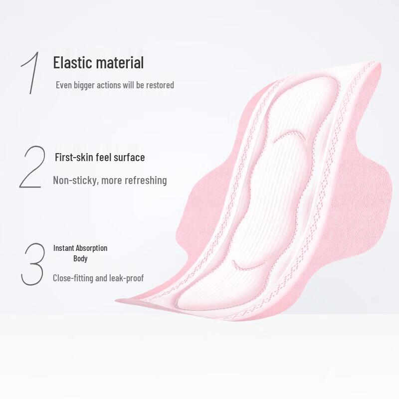 Sofie Daily Elastic Fit Cotton Soft Winged Sanitary Napkins