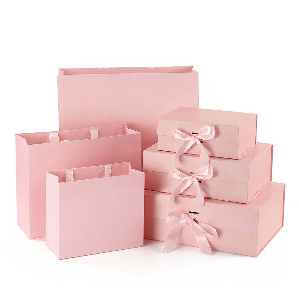 Custom Logo Gift Box - Modern & Simple Wedding Candy Packaging