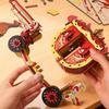3D Wooden Royal Carriage Puzzle – Children's Educational Model for Intellectual Development