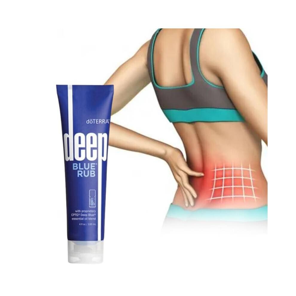 Doterra Deep Blue Rub Sore Muscle Rub Crème Apaisante Gel De Massage 120ml Essence