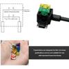 3 PCS Low Profile Mini Blade Fuse Tap, Blade Fuse Holder with 8PCS Fuses (3A 5A 7.5A 10A 15A 20A 25A 30A) & Puller, Miniature Fuses Adapters Kit with