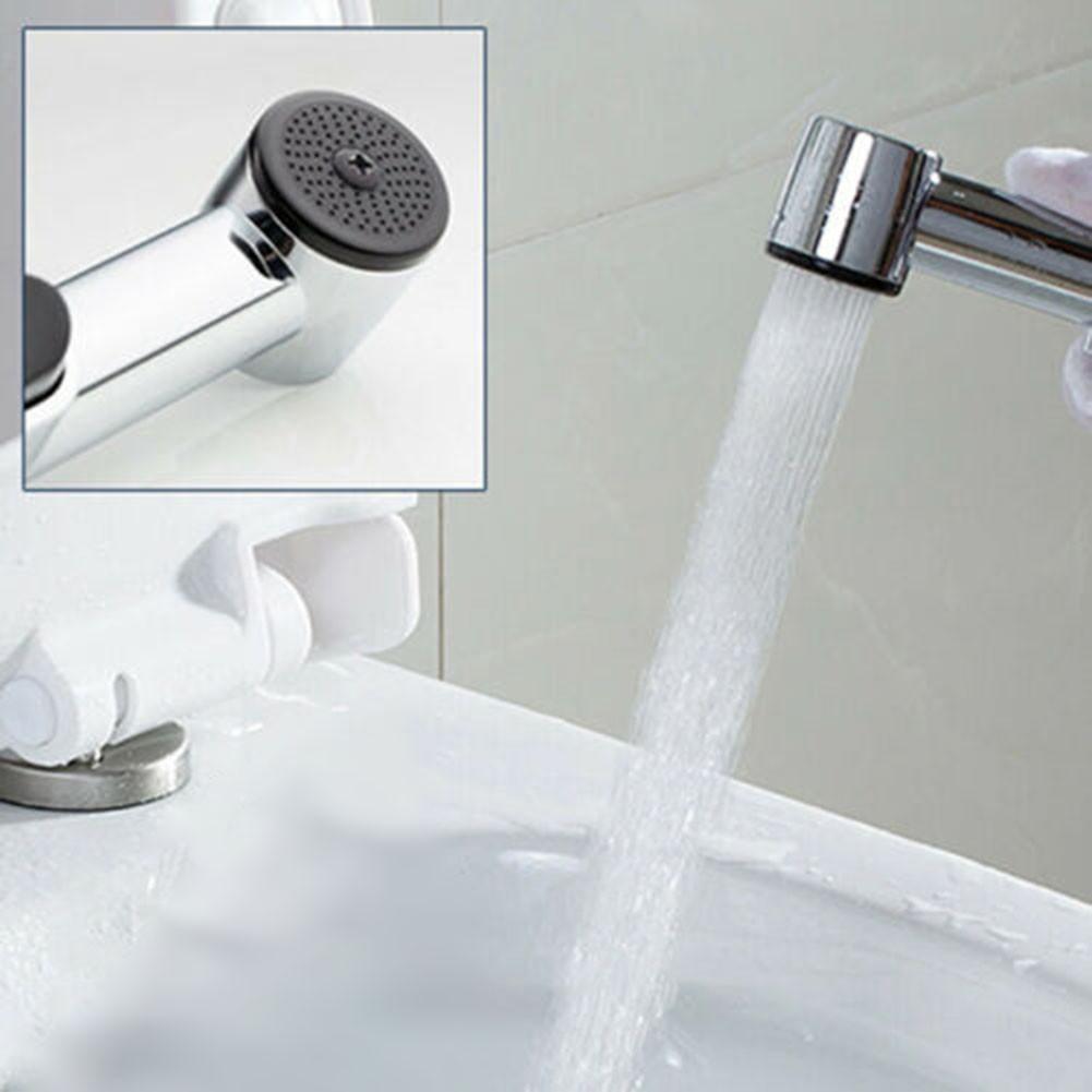 Kit Shower Head Toilet Spray Chrome Hand Held Handheld Douche Bidet