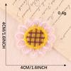 Computer Embroidery Label Can Be Sunflower Flower Cloth Label Clothing Accessories Hand Account Diy Accessories Accessories Embroidery Cloth Sticker