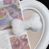 Plush Bone Hair Clip Lovely Cartoon Hairclip Girl Fashion Small Barrettes for Various Event