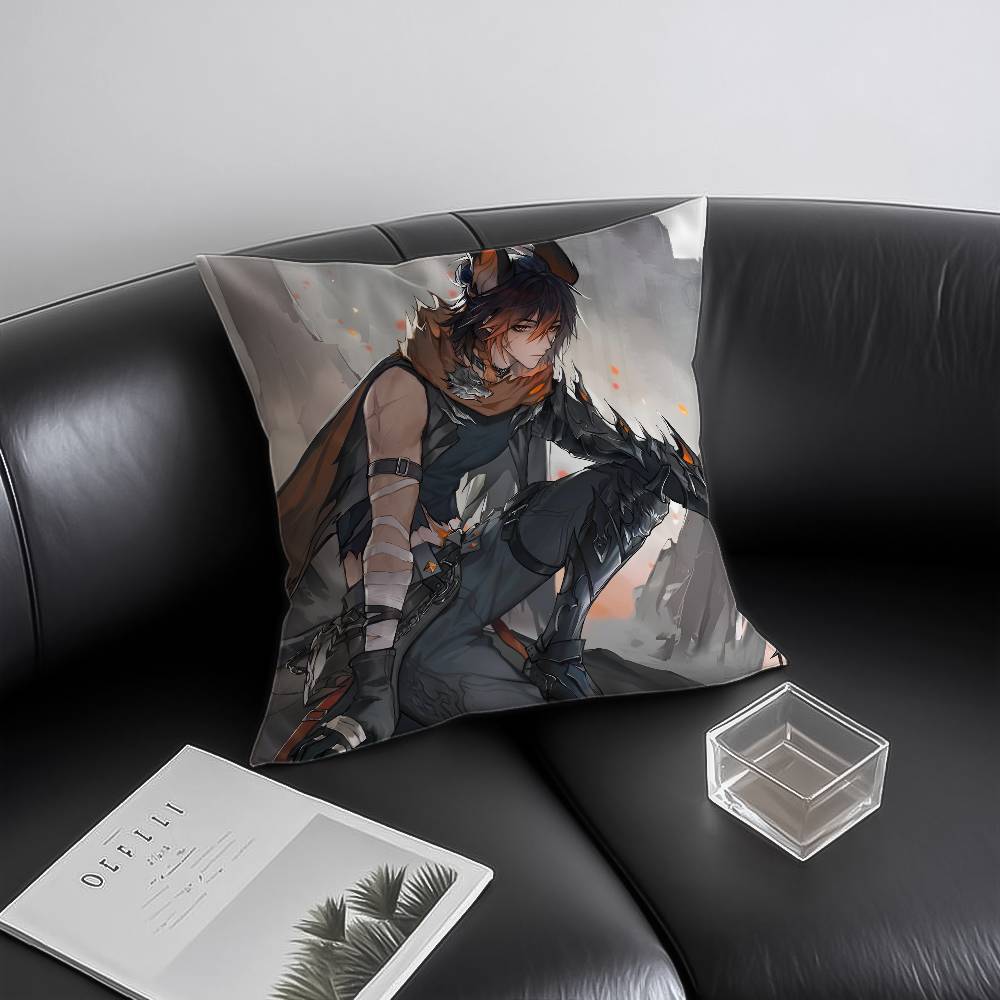 Аниме Игра D-Duet N-Night A-Abyss Наволочка Антипылевой клещ Невидимая молния Диван Кровать 12x12Inch
