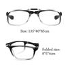 Protection Vision Care Vintage Classic Computer Goggles Reading Eyeglasses Foldable Presbyopia Eyewear Anti-blue Light Glasses