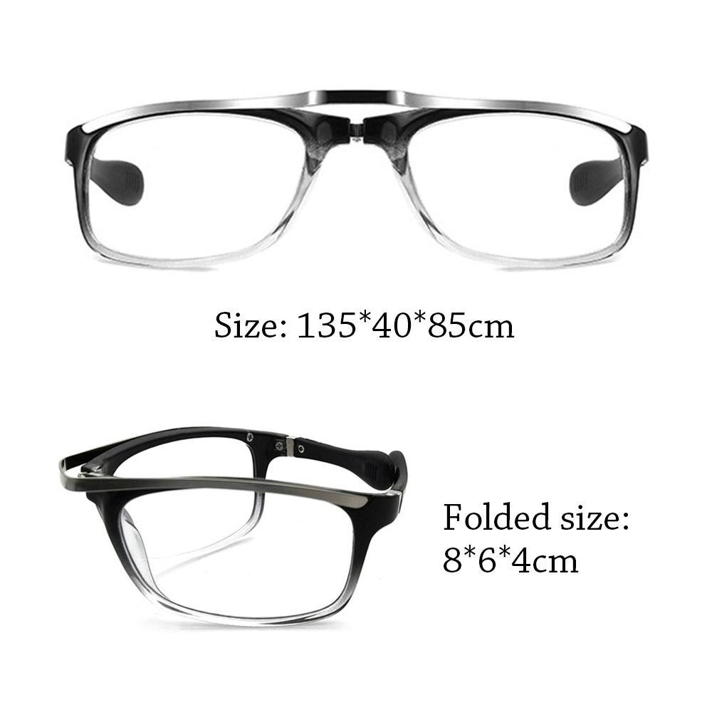 Protection Vision Care Vintage Classic Computer Goggles Reading Eyeglasses Foldable Presbyopia Eyewear Anti-blue Light Glasses