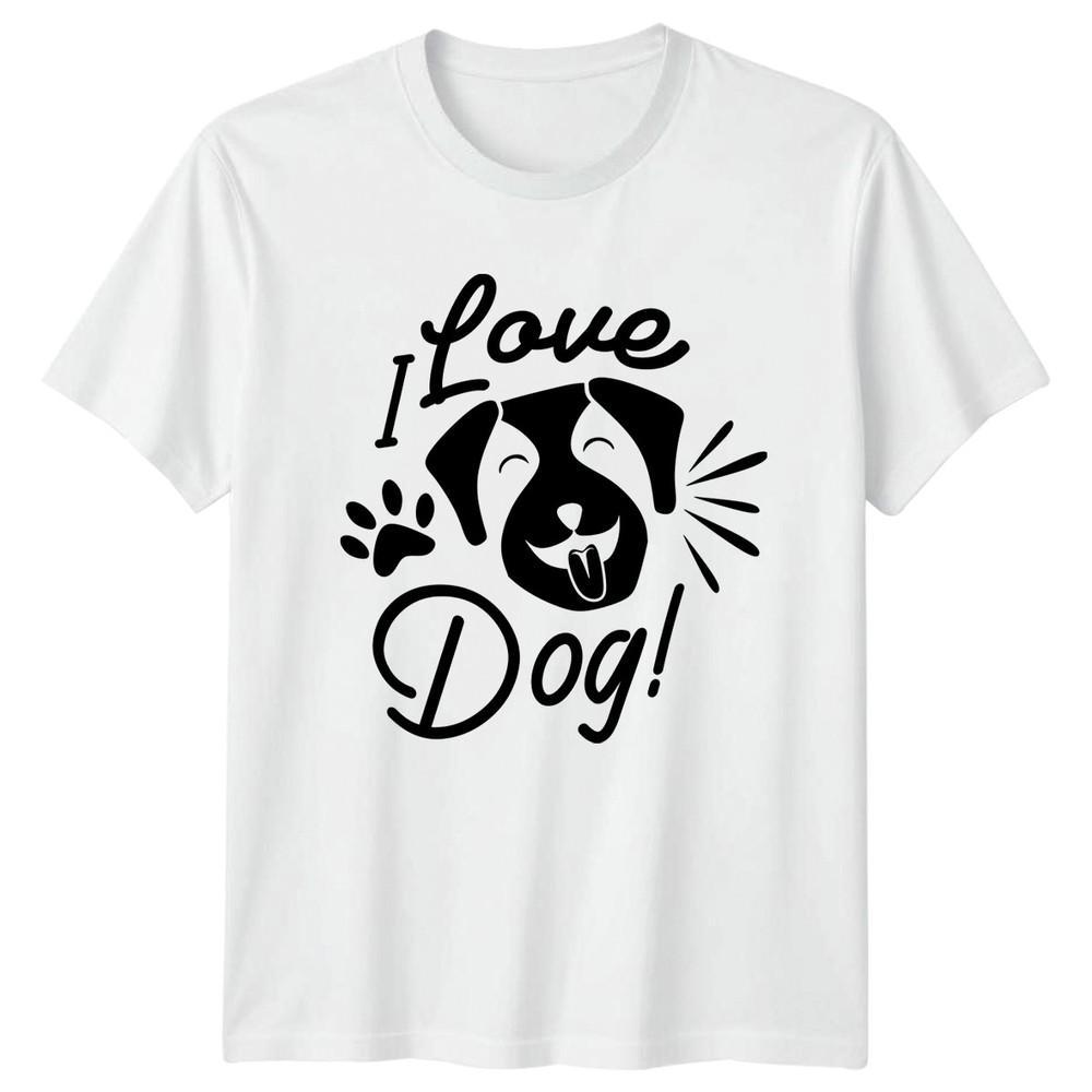 I Love Dog TShirt Pet Owner Dog Fan Gift For Him And Her S