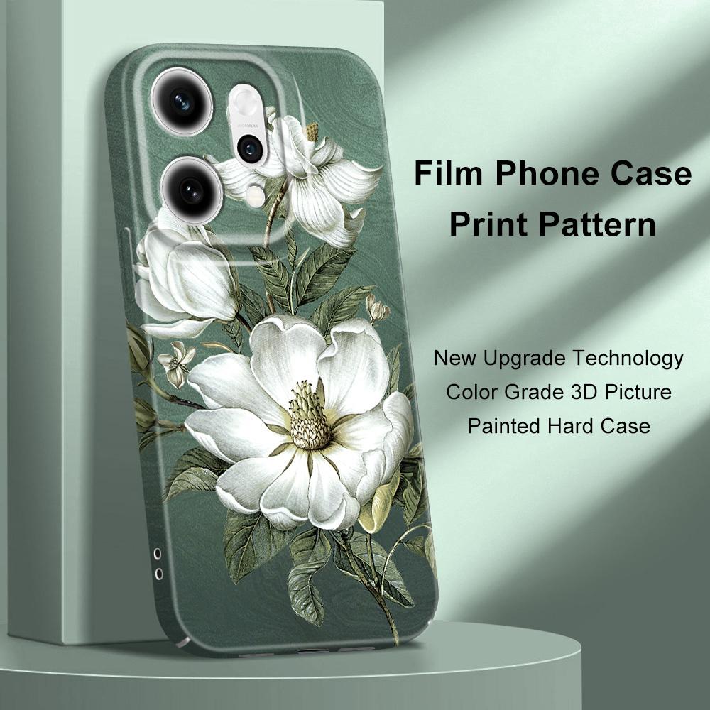 Gorgeous Magnolia Phone Case For OPPO Reno 14 14F 13 13F 12 12F 11 11F 10 8 8Z 8T 7 7Z Pro 4G 5G Film Hard Cover