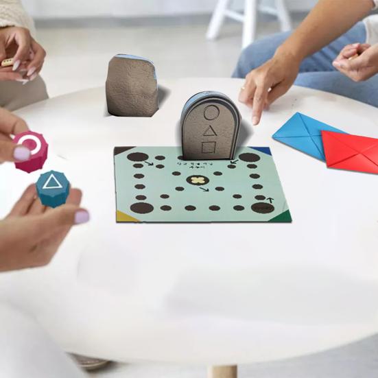 Korean Traditional Play Game Set Hand Eye Coordination Training Toy Korean Folk Stone