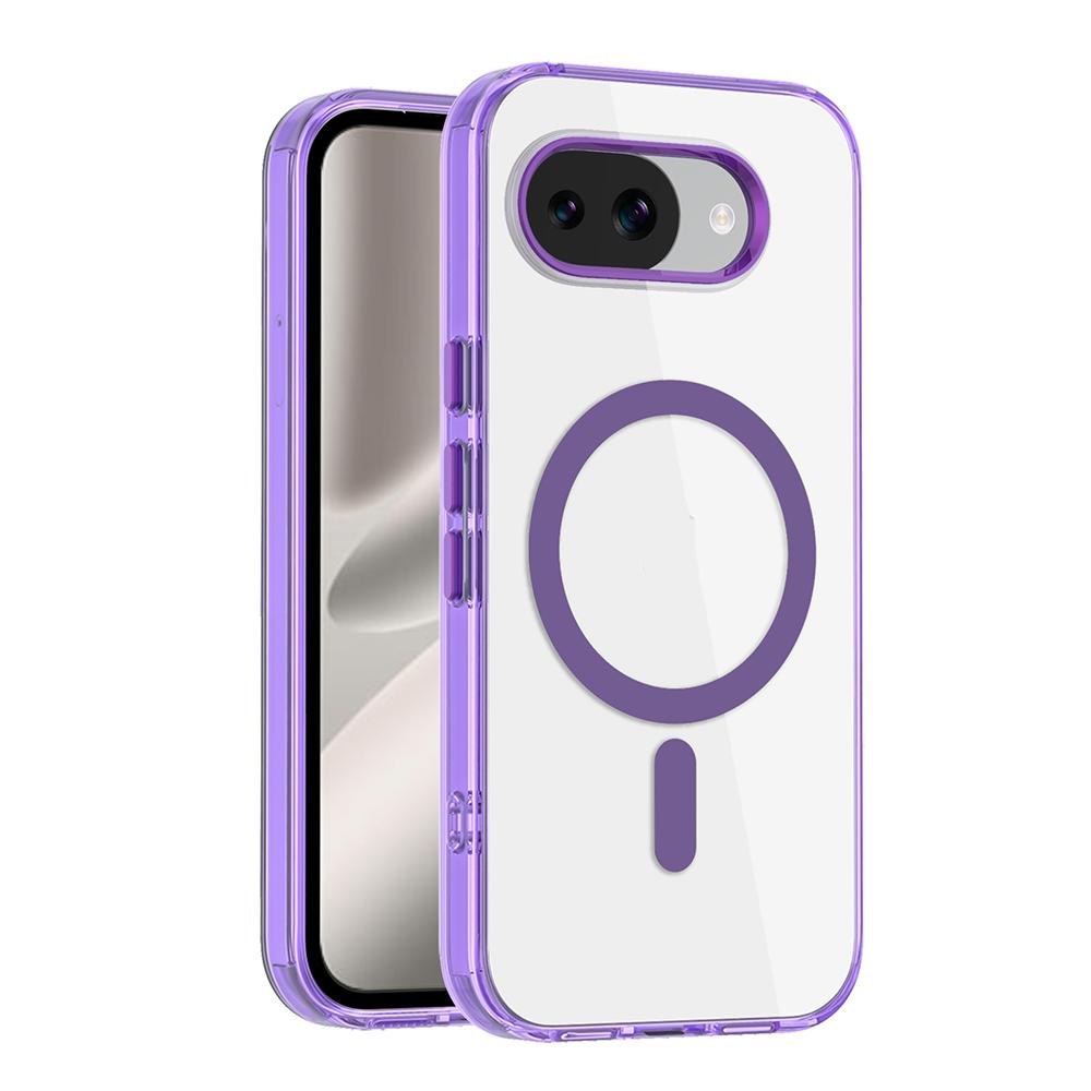 Clear Acrylic For Magnetic Case For Google Pixel 10 Pro XL 10A 9A Wireless Charging Shockproof Hard Bumper Cover
