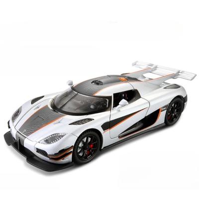 1/24 Sportwagenmodell Koenigsegg ONE, Legierung, Druckguss-Supersportwagen, Spielzeugtür kann geöffnet werden, Zurückziehen, dekorative Sammlung, Geburtstagsgeschenke für Jungen