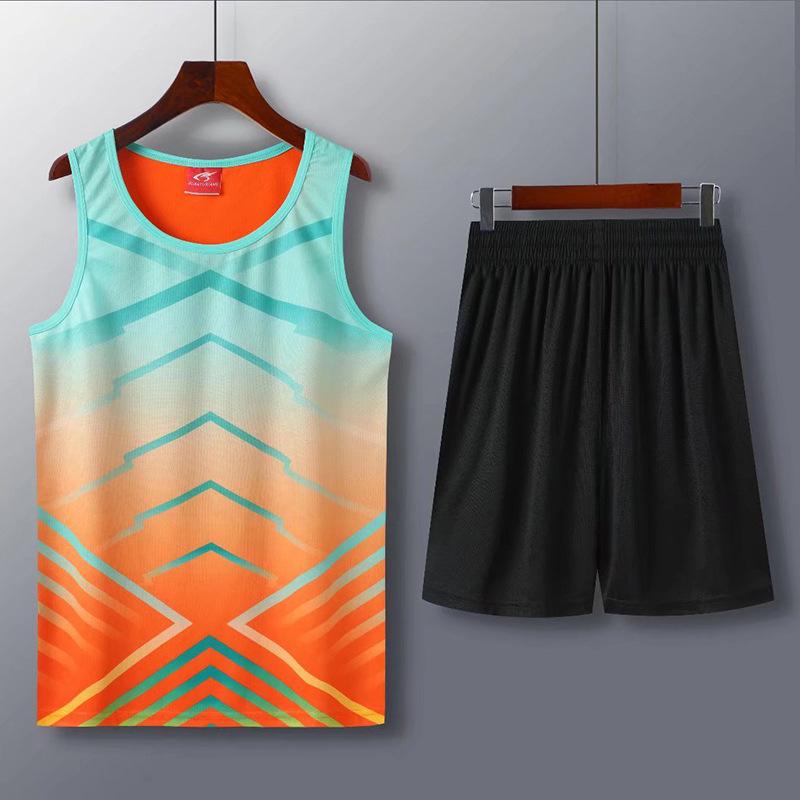 

Унисекс костюм для спринта и марафона: Комплект жилет и шорты Women s/Children s XL оранжевый