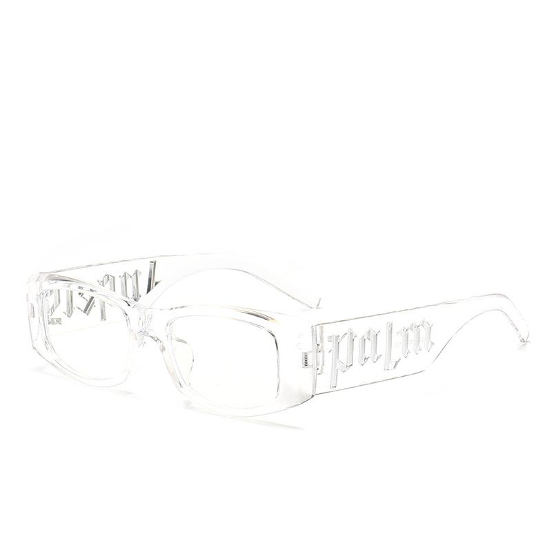 

JYL TS White Frame Sunglasses Style UV Protection For Men Women M5326 A-1881 истинно голубой