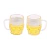 Miniature Scene Model Mini Lemon Cup Drinks Toy Mini Beer Mug Dollhouse Miniature Beer Cup