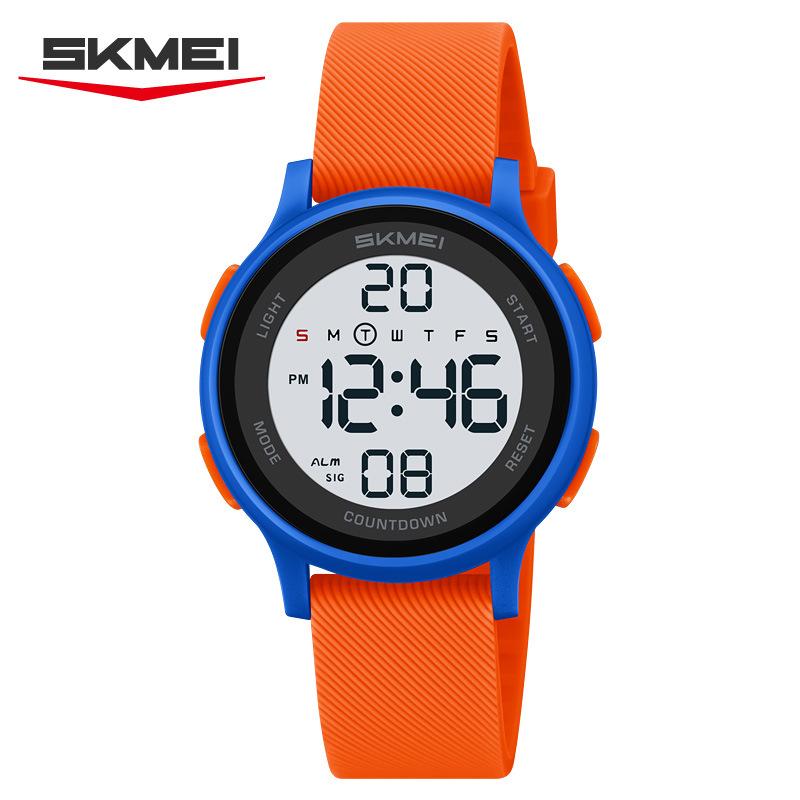 Children's Watch Student Dual Time Electronic Watch Multifunctional Outdoor Sports Waterproof Electronic Watch