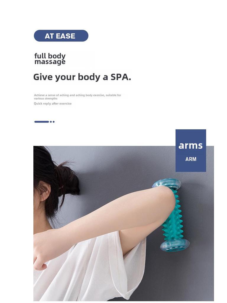 Oujian Foot Massage Roller for Plantar Fasciitis Relief and Flat Feet Relaxation