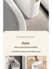 Gap-Friendly Lidless Trash Can for Home - Living Room, Bathroom, Kitchen
