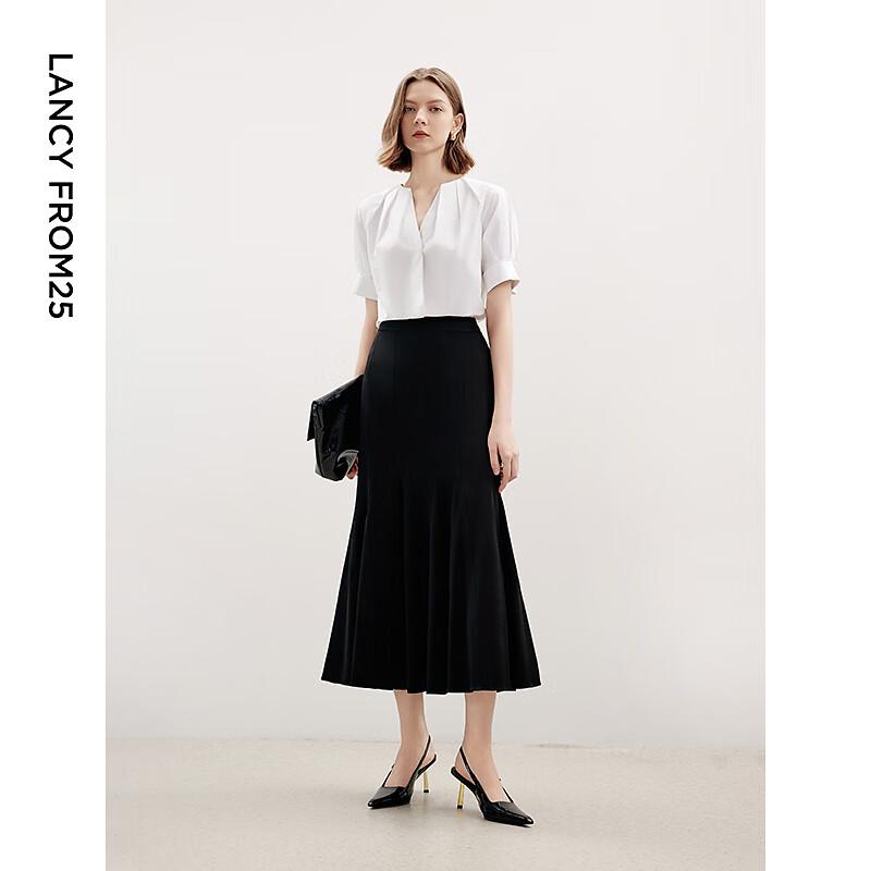 Longzi Cotton Short Sleeve Round Neck Top