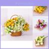 Daisy Artificial Flower Bouquet For Wedding Decor Home Staging Photography Props