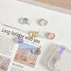 Cross-border Transparent Glitter Pushpins for Photo Wall and Cork Board Decor
