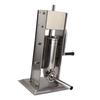 Manual Sausage Stuffer Maker 2L Stainless Steel Vertical Handmade Sausage Filling Machine with