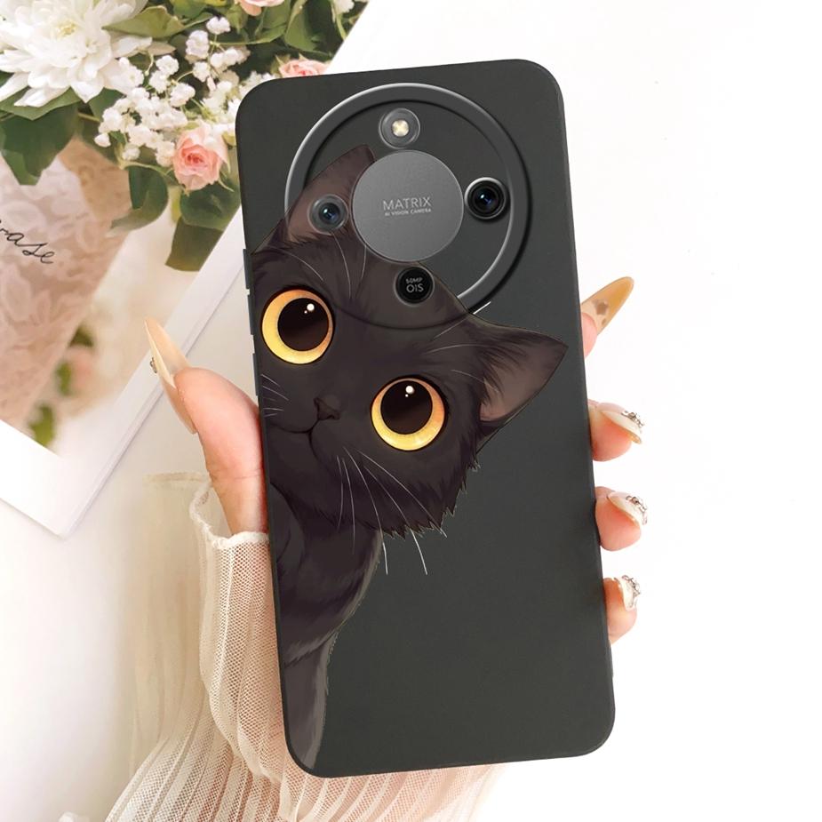 For Honor X9d Case Magic8 Lite Cute Fashion Cartoon Cover Soft TPU Phone Case For Honor Magic 8 Lite X 70 HonorX9d HonorX70 Bags