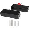 BQLZR 5 String Humbucker Neck Electric Bass Guitar Pickup, Passive Five String Bass Pickups, Coil Spliting 5 String Bass Pickups Bass Humbucker