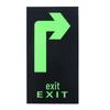 LiJiuHong Right Turn Fire Safety Sign Stickers