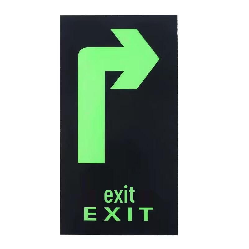 LiJiuHong Right Turn Fire Safety Sign Stickers