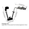 Drum Cymbal Stand Mic Mount Holder Clip Clamp Sturdy Stability Convenient Wear Resistant