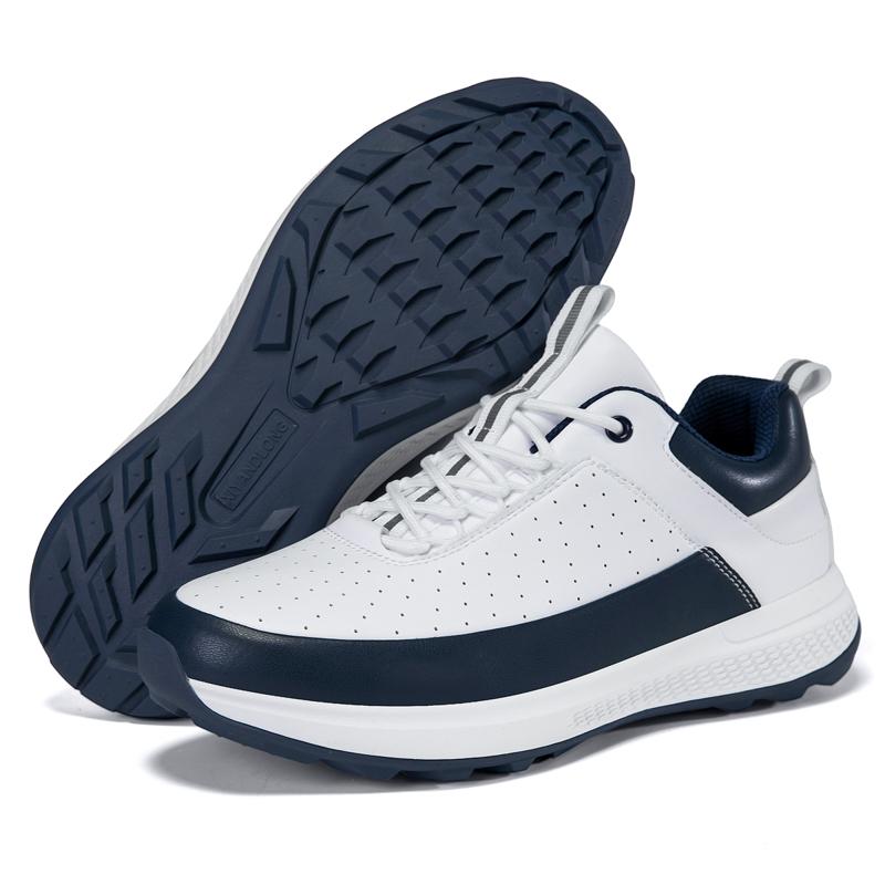 

Golf Shoes Unisex Waterproof Fashi Casual Outdoor Comfortable Golf Sports Shoes N-slip Comfortable Walking Shoes 40 небесно-голубой
