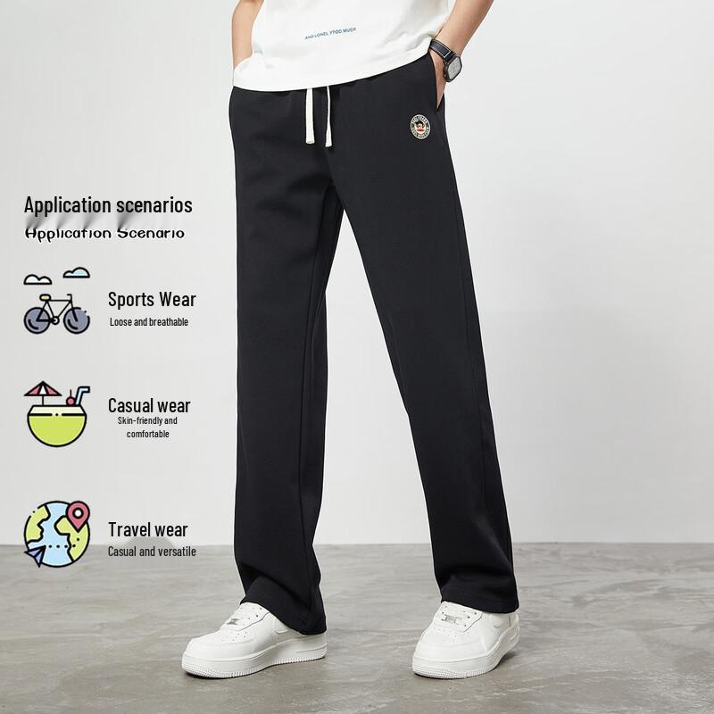 Paul Frank Loose Fit Straight Leg Casual Sweatpants