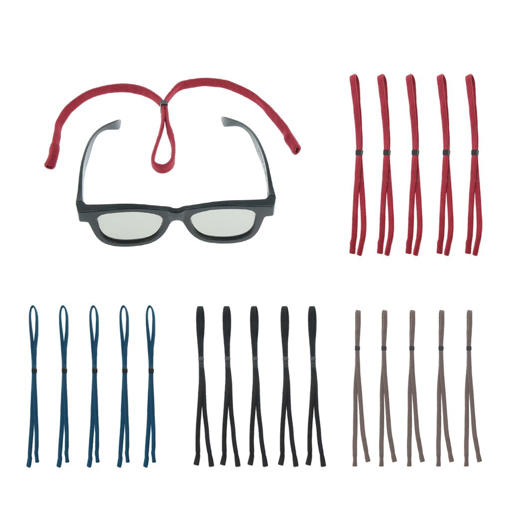 

Adjustable Eyewear Retainer,Sports Glasses Strap Adjustable, universal for Men Women Pack чёрный