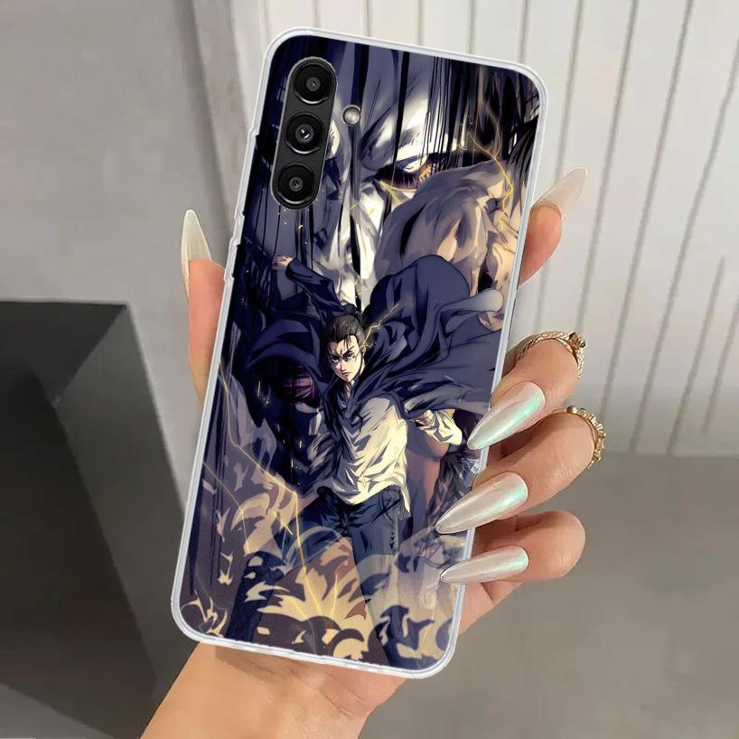 Attack Anime Phone Case for Samsung Galaxy A16 A26 A36 A56 A15 A25 A35 A55 A14 A24 A34 A54 A13 A23 A33 A53 A05S A04S A03S A15 A2