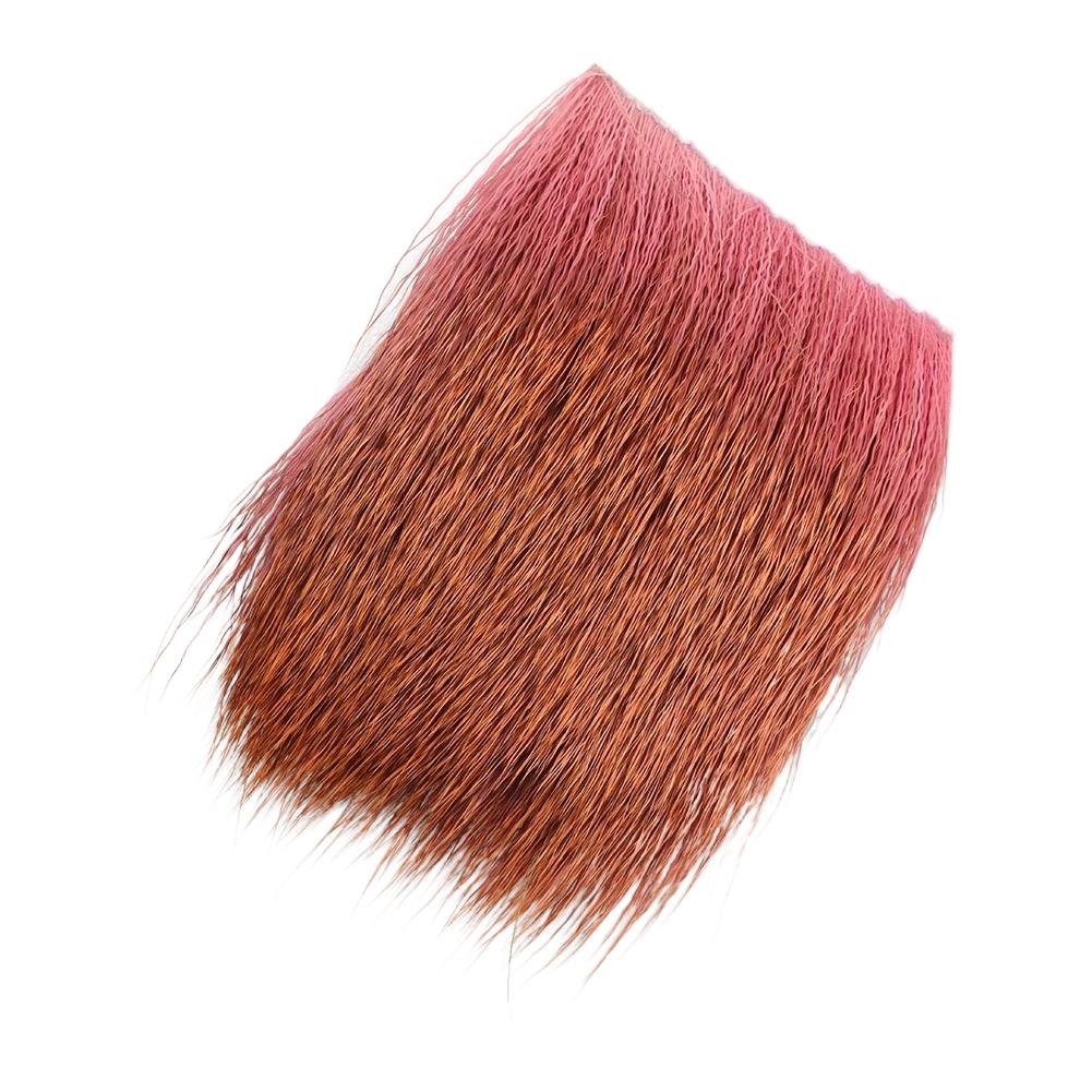 5cm X 5cm Fly Tying Material Natural&Dyed Deer Hair For Nymph Dry Fly Streamers Elk Hair Caddis Flies For Trout Fishing Lures