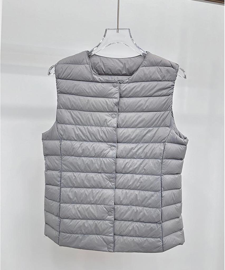 Versatile Women's Down Vest - 90% White Duck Down