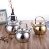 Stainless Steel Water Kettles Teapot With Infuser Filter Coffee Kettle Green Tea Jug Home Office Tea Coffee Tools Cookware