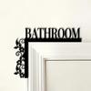 Minimalist Iron Sheet Painting Fun Wall Decoration Metal Signage