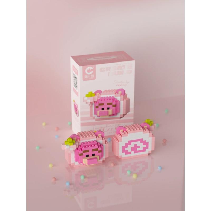 

Каваи Мини Дисней Мультяшные Игрушки Булочка с Маслом Микро Строительные Блоки Мини Фигурки Miniso Sanrio HelloKitty Куроми Детские Подарки no box