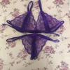 Night Fragrance Lace Lingerie Set: Open Crotch, Sheer, and Seductive Two-Piece